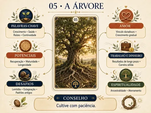 Página interna do Atlas S.I.N.A.L.: 05 · A Árvore