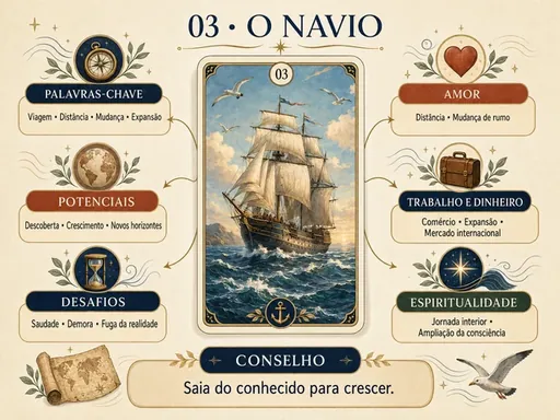 Página interna do Atlas S.I.N.A.L.: 03 · O Navio